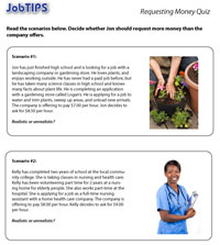 Quiz - requesting money