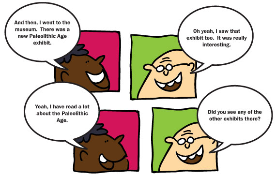 Two sided conversation