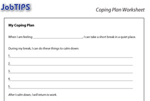 Quick Coping
Plan Template
