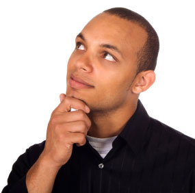 Person thinking